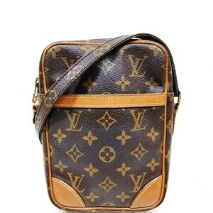 Louis Vuitton Shoulder Bag Danube Brown Monogram.